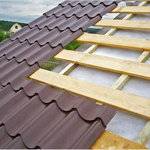 Особенности устройства крыши для покрытия металлочерепицей