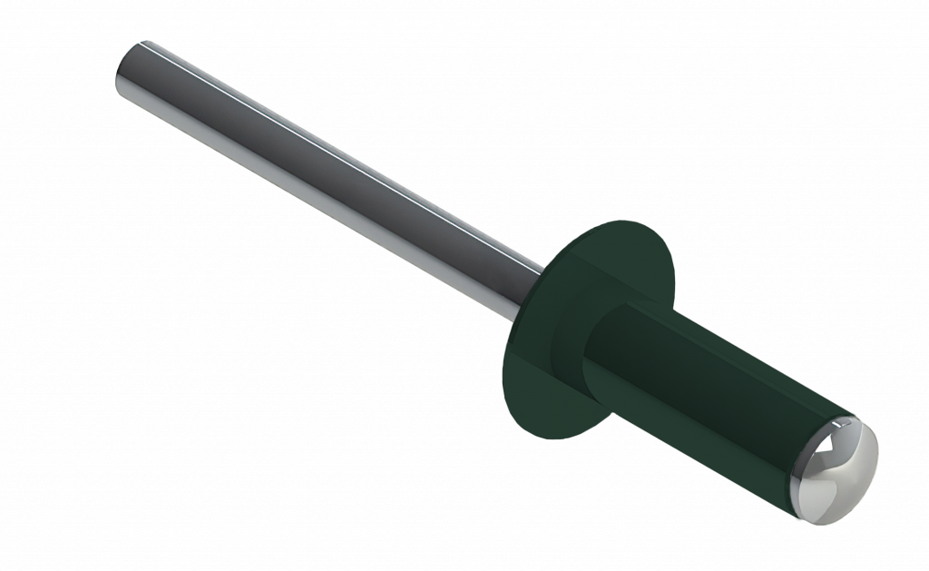 Заклепка вытяжная DAXMER 4x10 RAL 6005